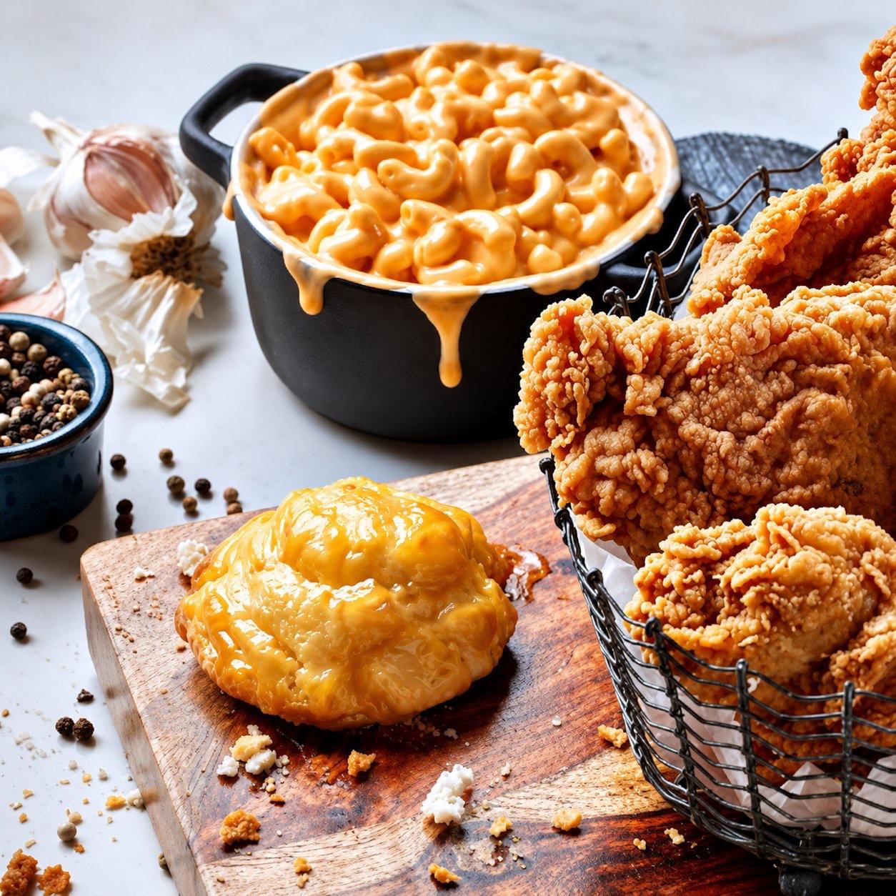 2 Pc Bone In  + Biscuit + Side