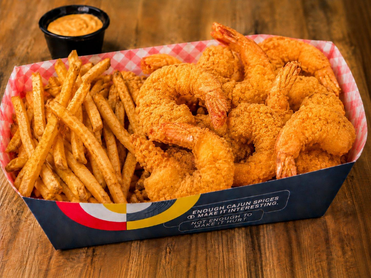 Regular Shrimp Dinner