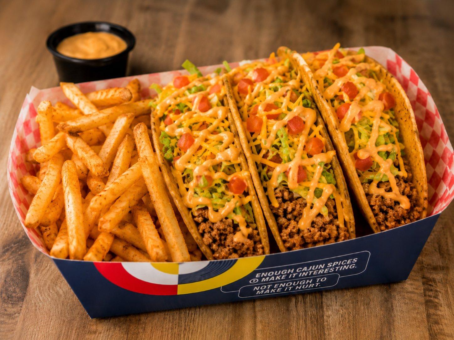 Tacos Dinner ( 3 Taco )