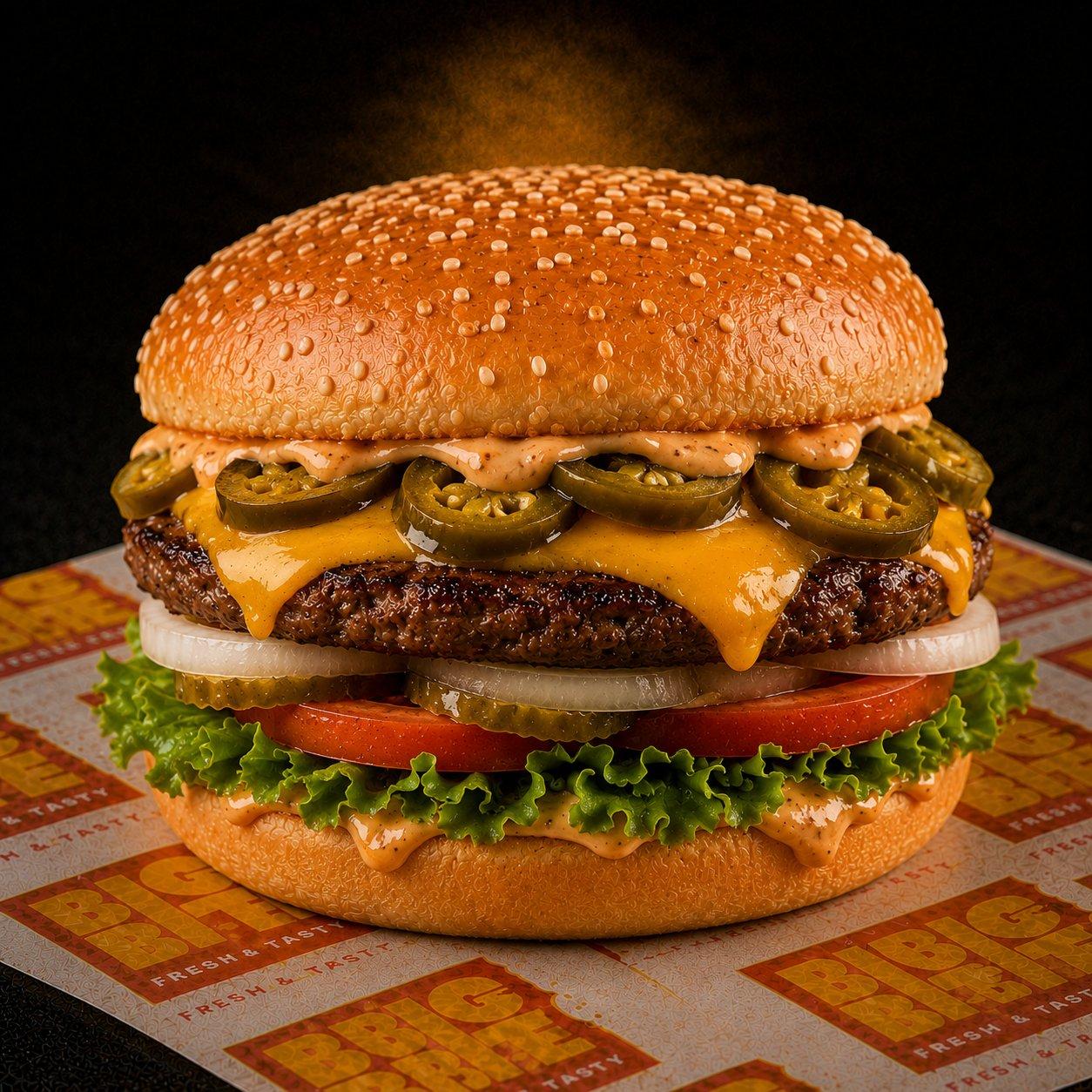 Jalapeno Cheeseburger