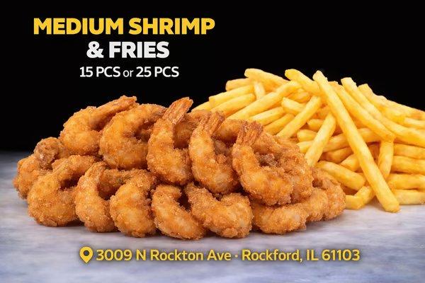 Regular Shrimp Dinner
