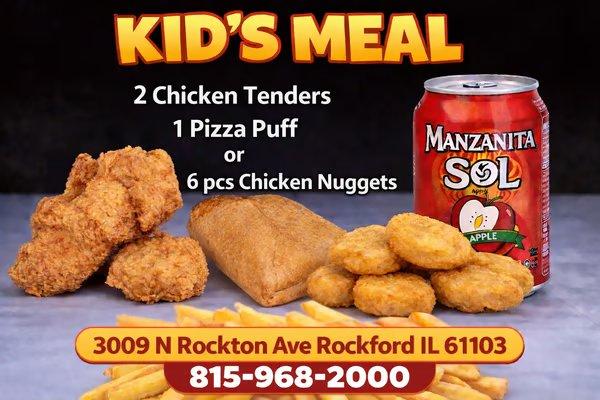 2 Chicken Tender Meal