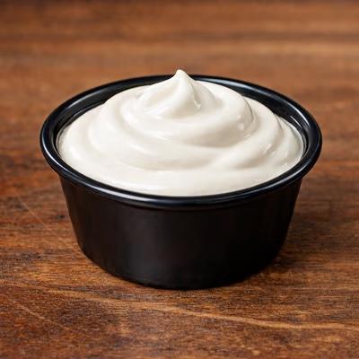 Cup Of Gyro Sauce