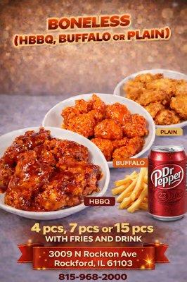 Boneless Wings