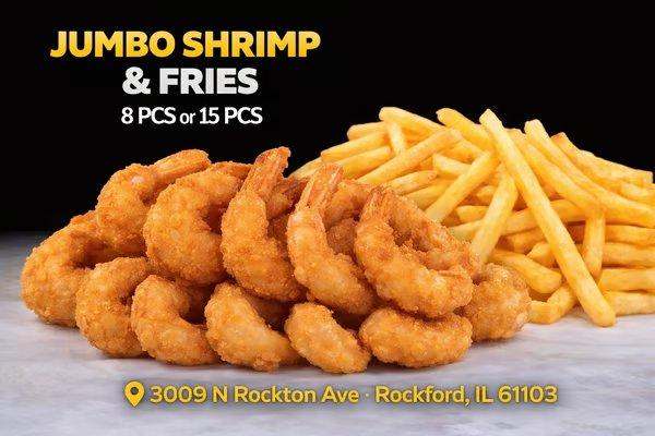 Jumbo Shrimp Dinner