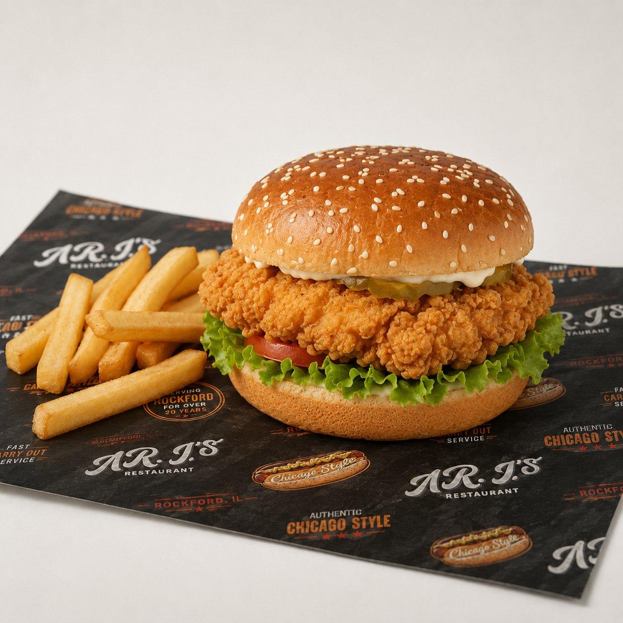 Crispy Chk Burger