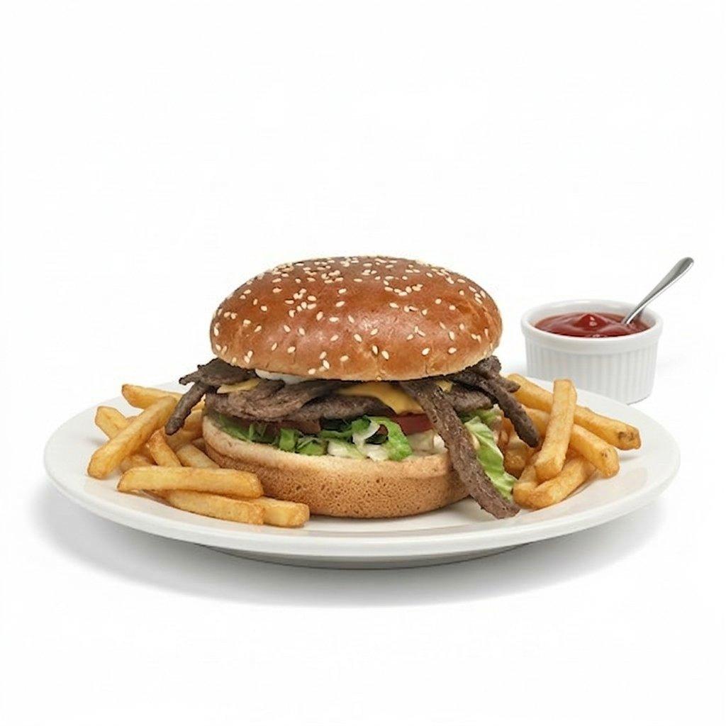 Gyro Cheeseburger