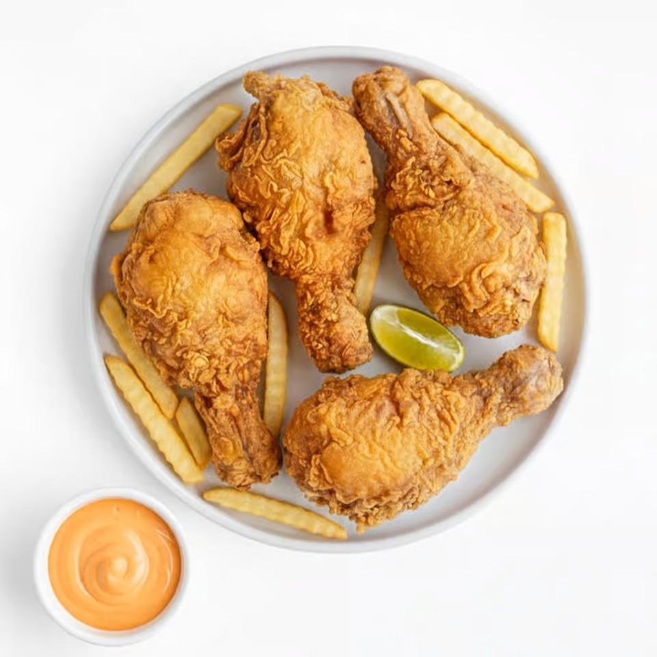Da Catch Fish, Chicken & Grill food