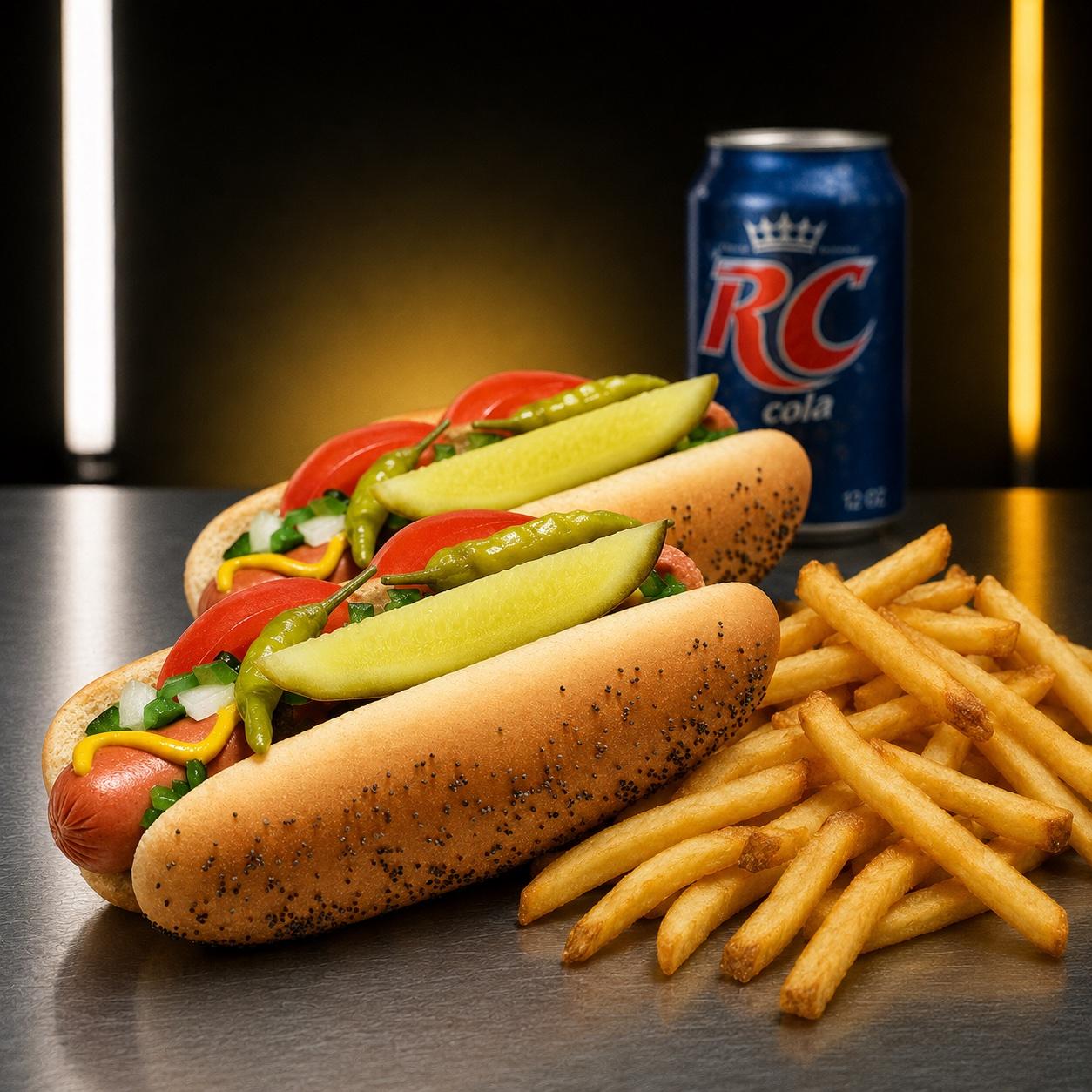 2 Hot Dog Meal