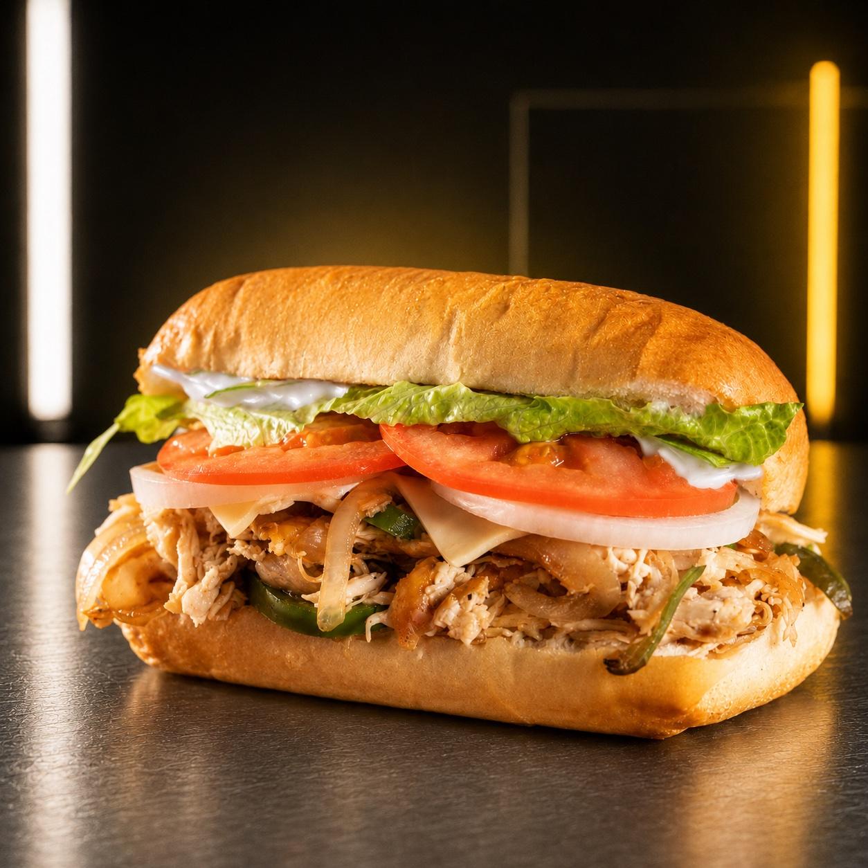 Philly Chicken Sandwich