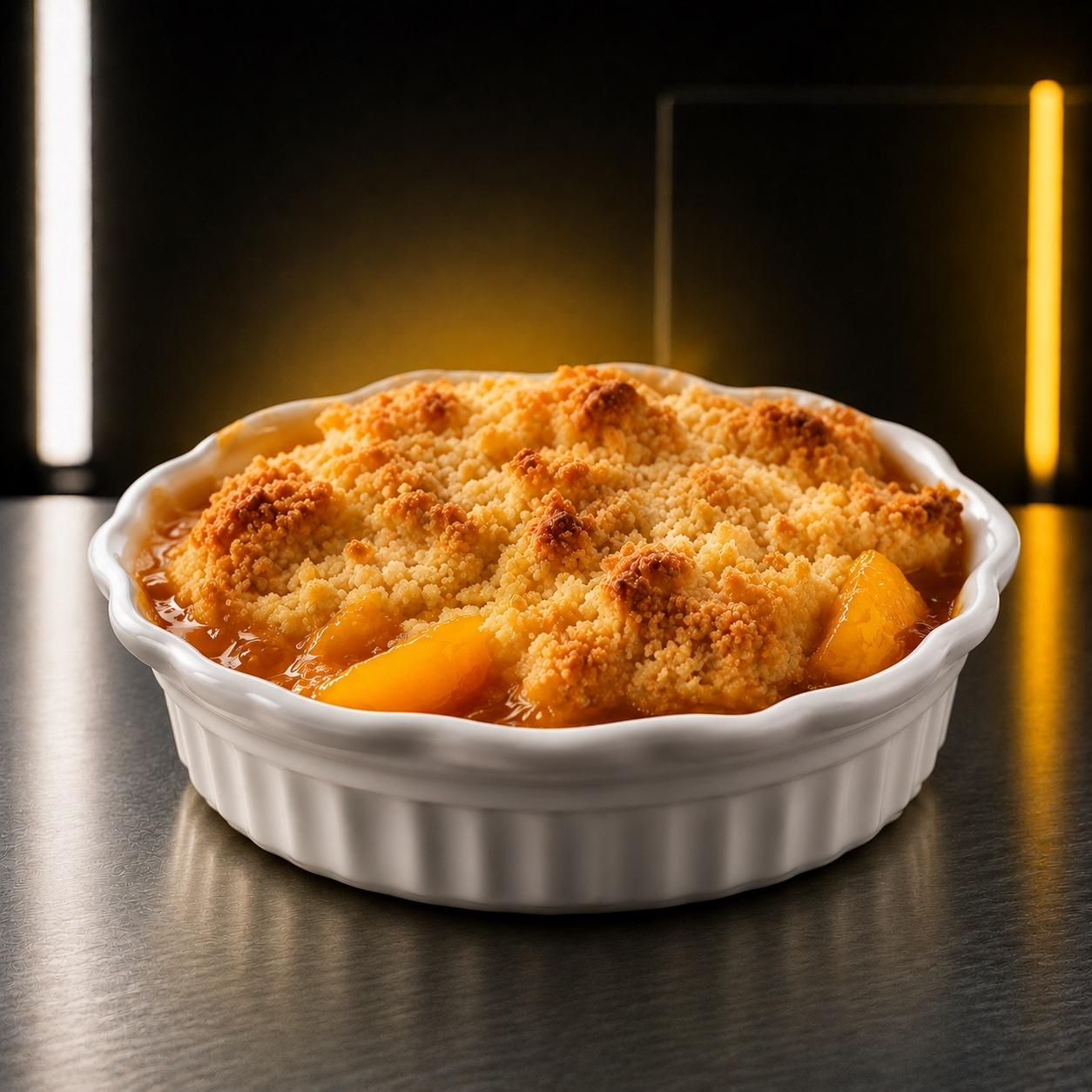 peach cobbler