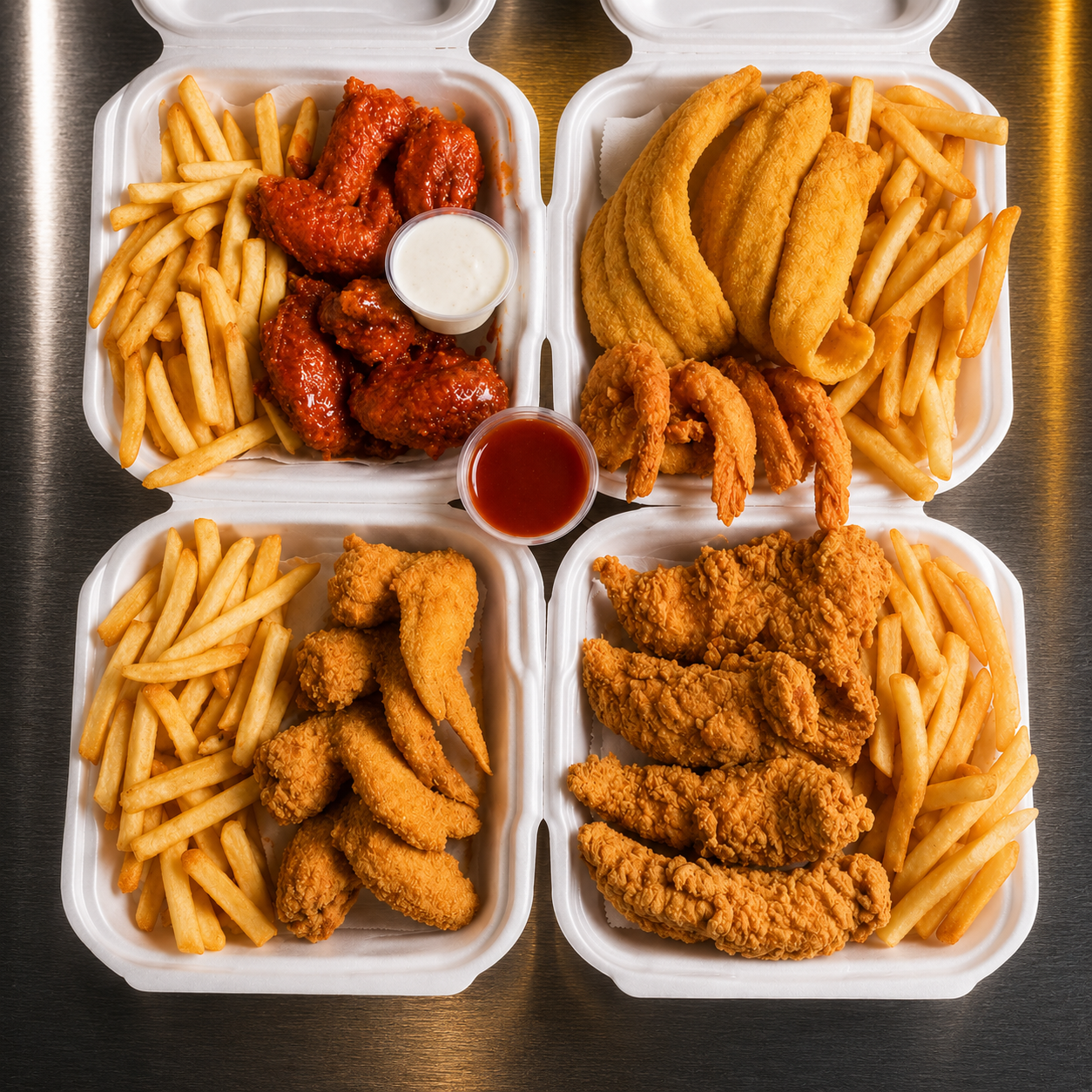 Da Catch Fish & Chicken - W State food