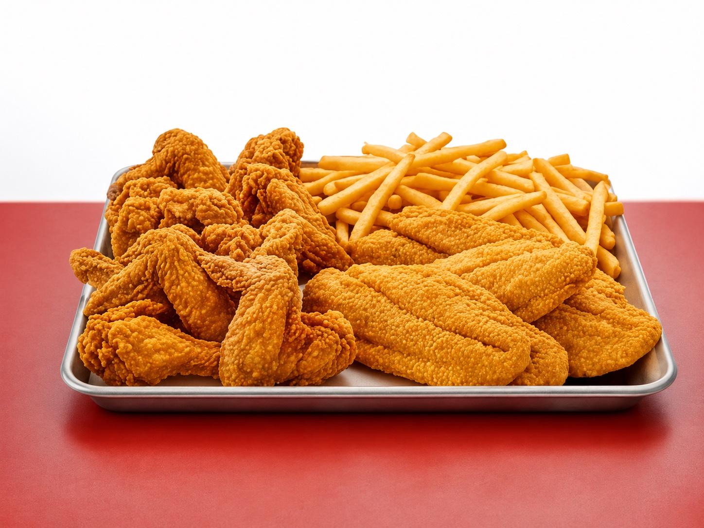 10 Wings \  4 Catfish ( Specials )