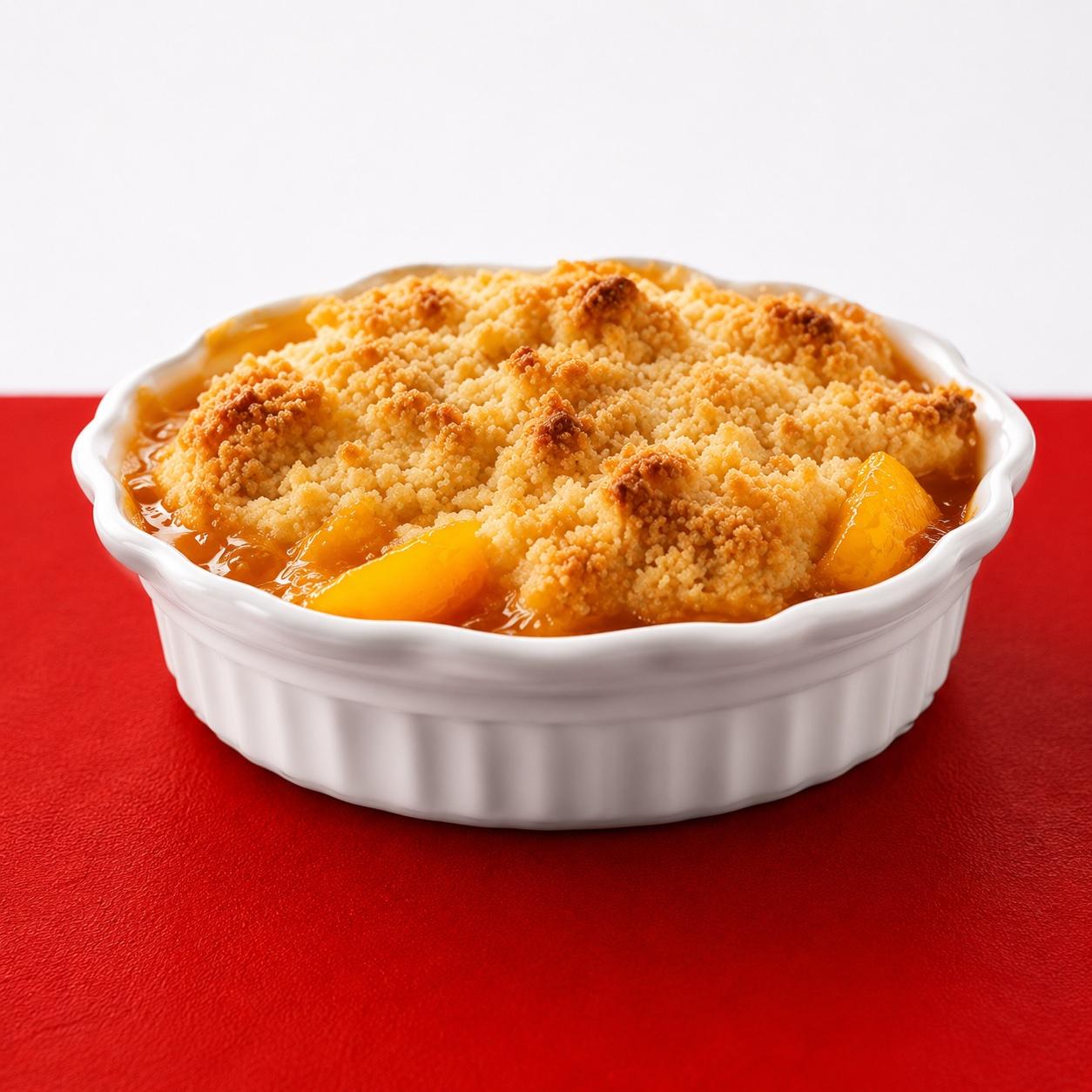 peach cobbler