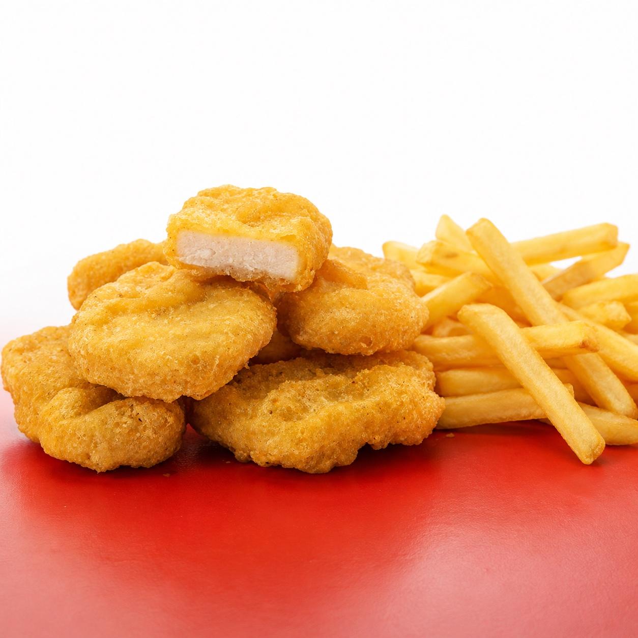 6 Chix nugget Meal