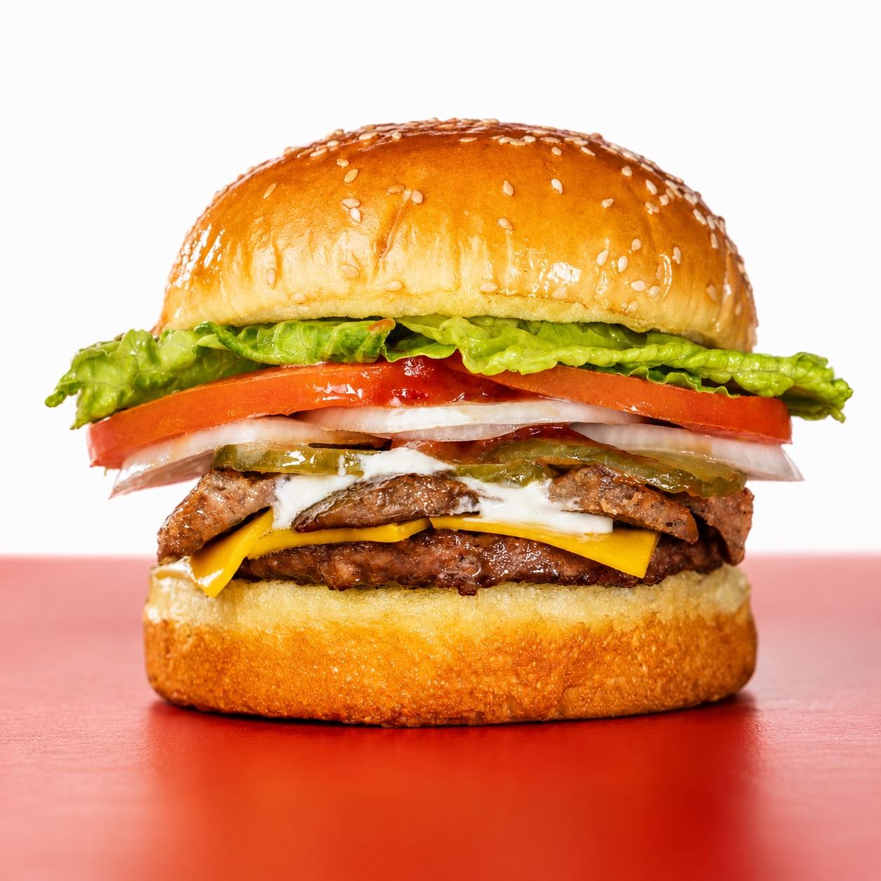 Double Gyro Cheeseburger Sand.