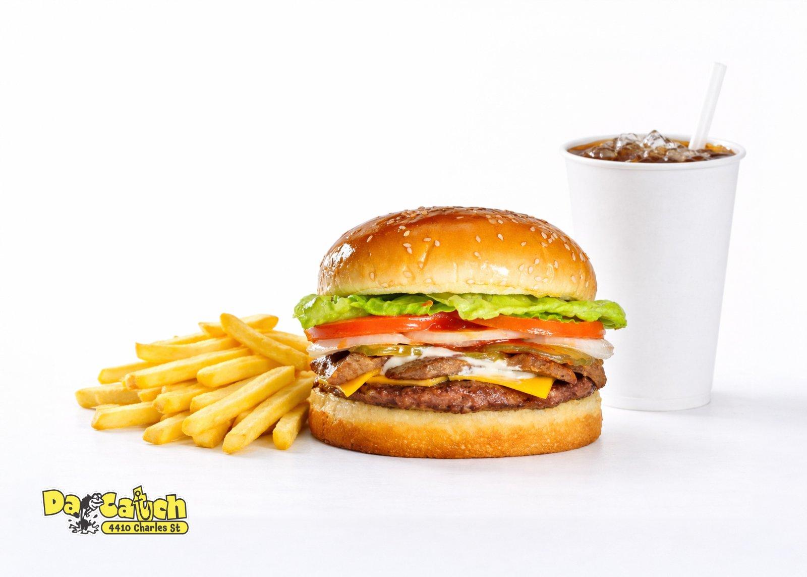 Gyro Cheeseburger Meal
