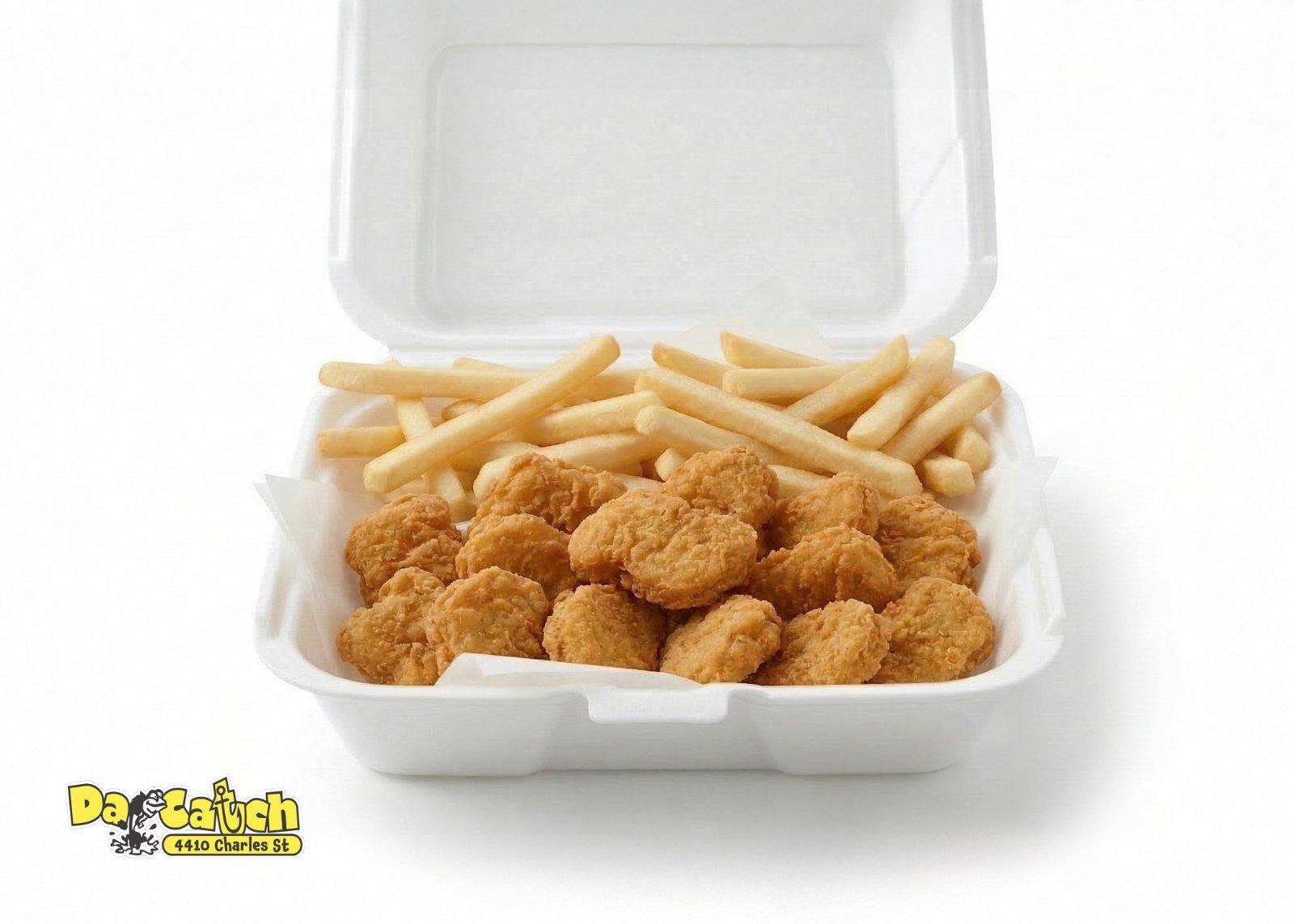 6 Chix nugget Meal