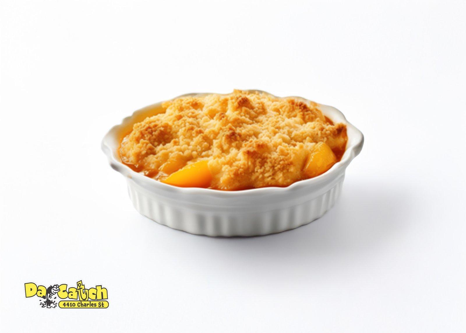 peach cobbler