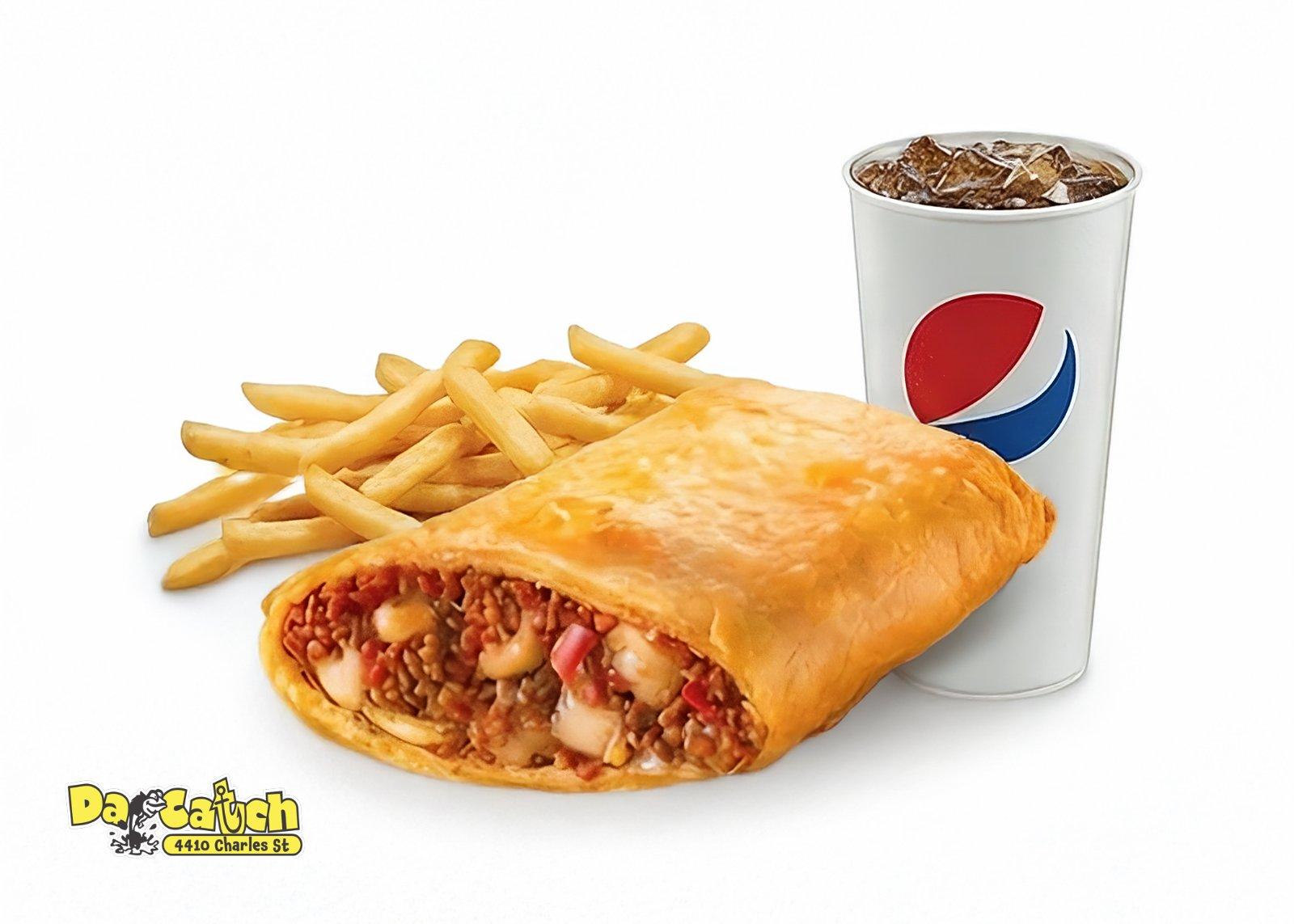 Pizza Puff Meal