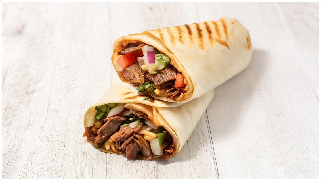 Beef Shish Kebab Sandwich
