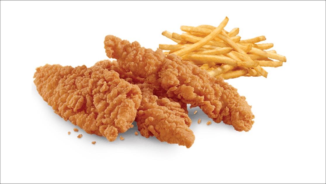 3 Pc Kids Chicken Strips w/ Fries