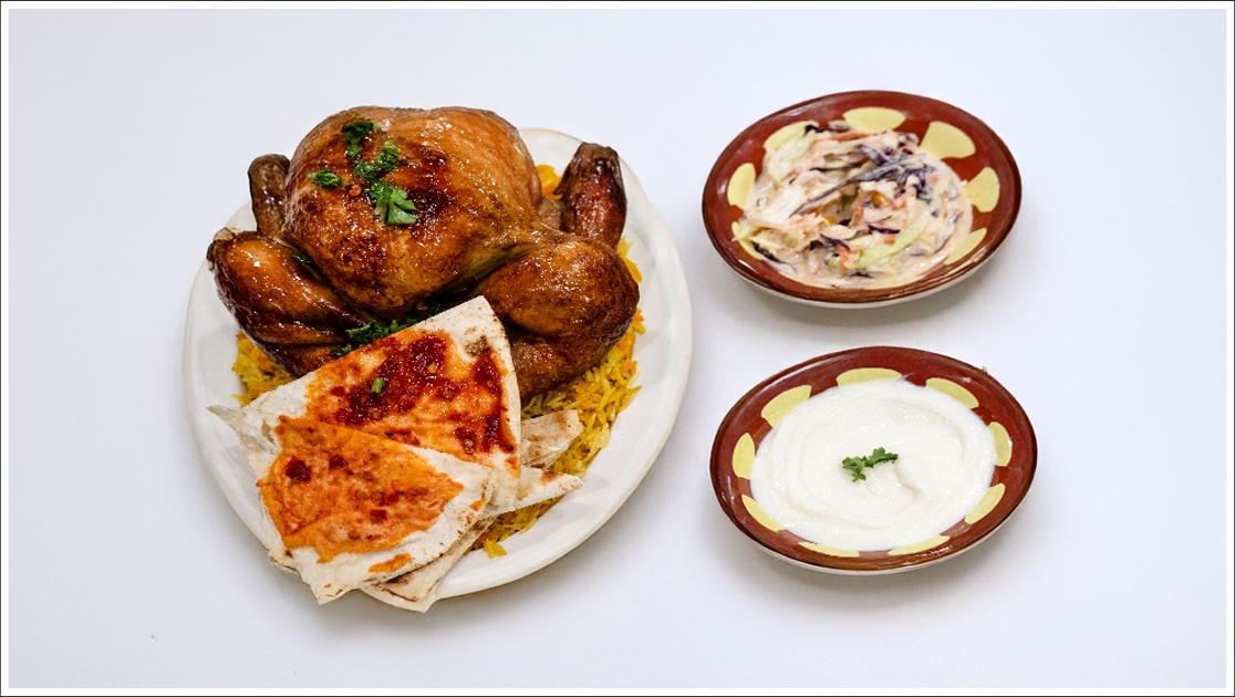 Half Grilled Chicken