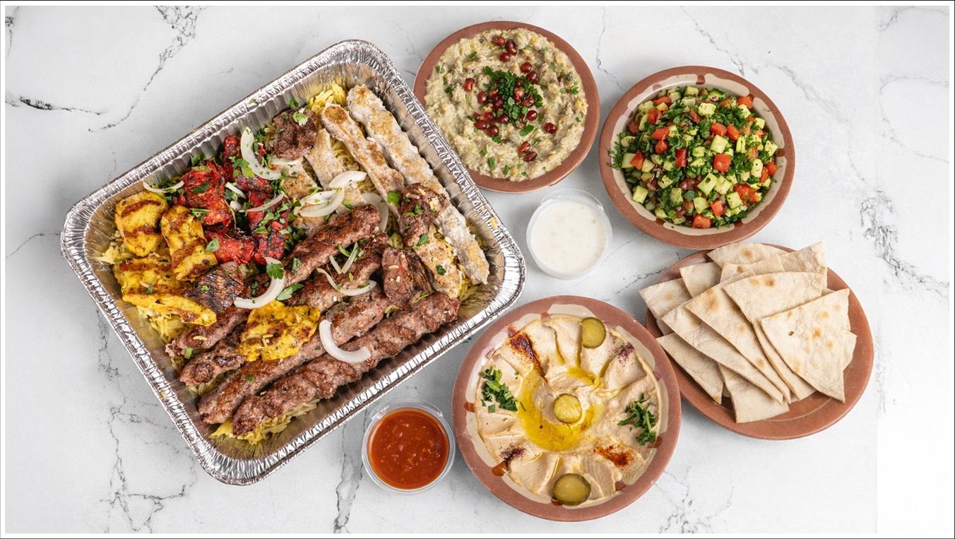 Super Yasmin Al-Sham Family Dinner Platter